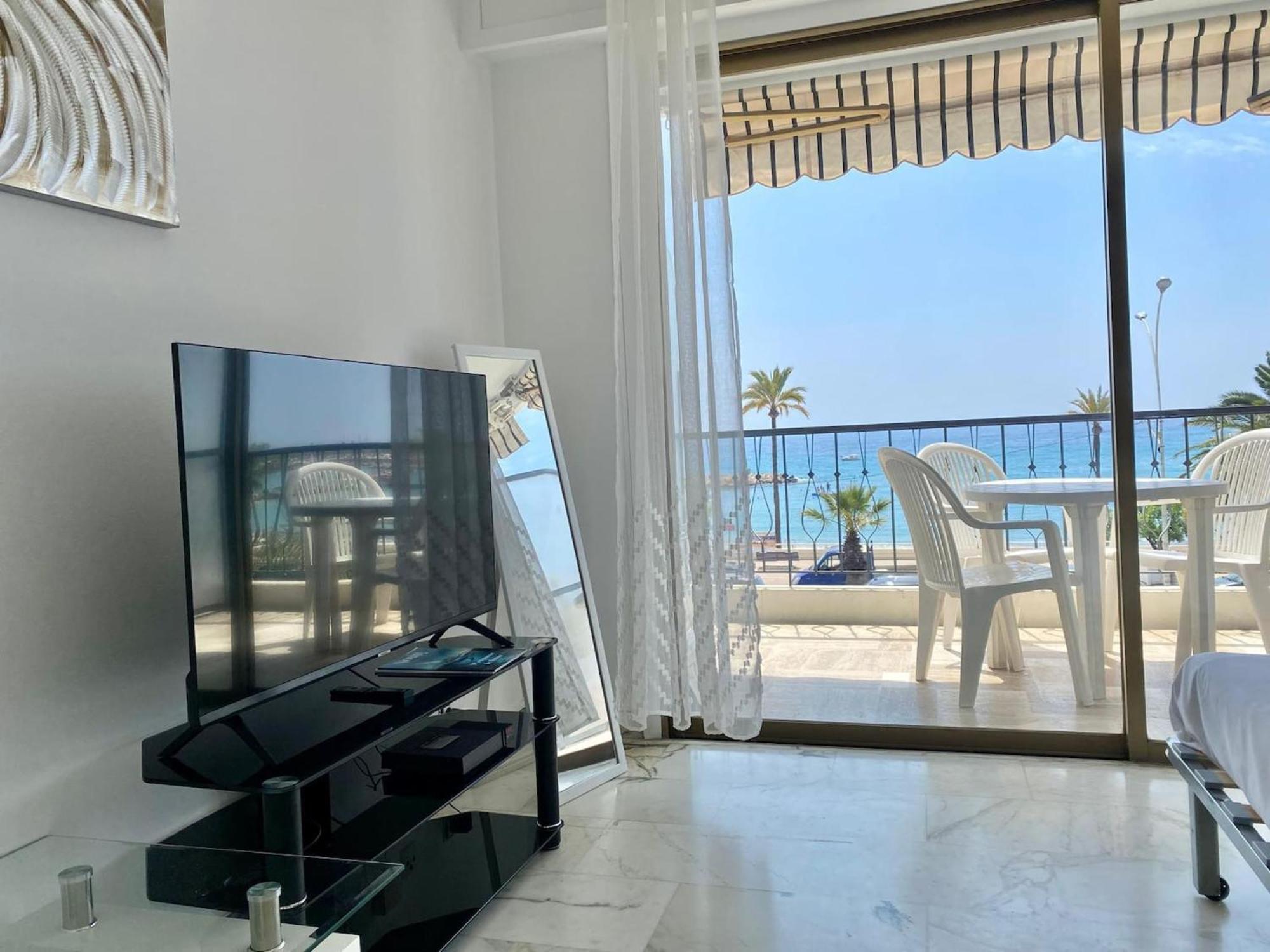 Le Mona Lisa, Vue Mer, Balcon Menton Ngoại thất bức ảnh