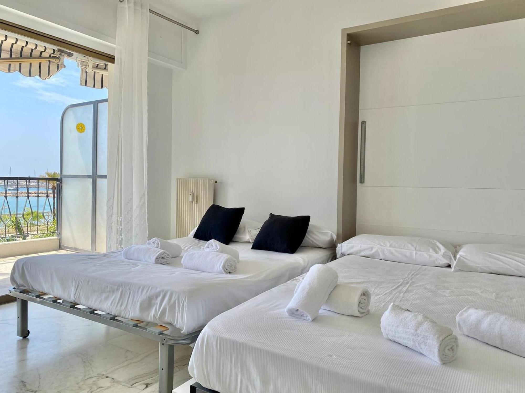 Le Mona Lisa, Vue Mer, Balcon Menton Ngoại thất bức ảnh
