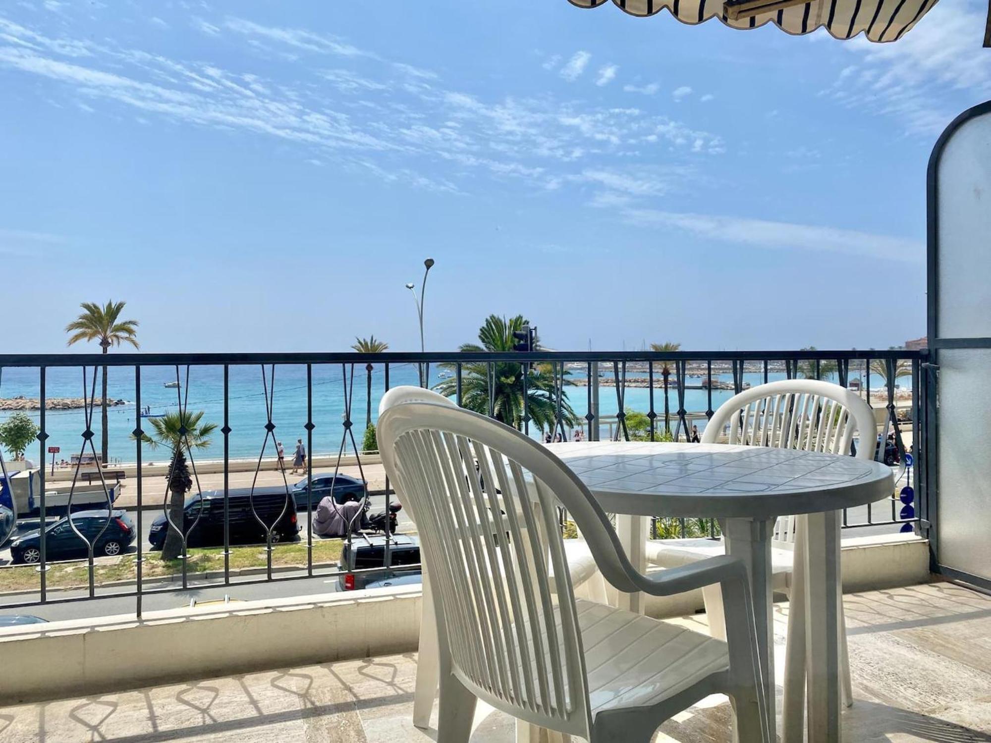 Le Mona Lisa, Vue Mer, Balcon Menton Ngoại thất bức ảnh